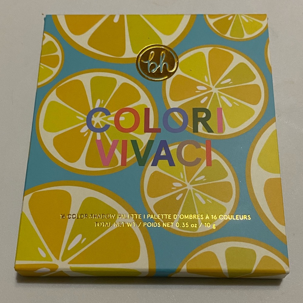 BH Comestics Color Vivaci palette never used